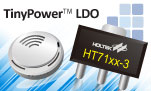 TinyPower™ HT71xx-3 с экстра низким током покоя и малым падением напряжения.